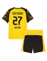 Borussia Dortmund Karim Adeyemi #27 Kotipaita Lasten 2025-26 Lyhythihainen (+ shortsit)